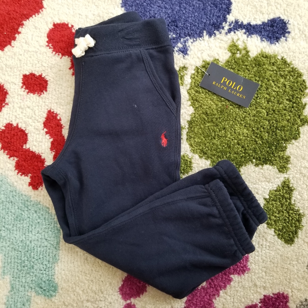 NWT - POLO Sweatpants (Navy)